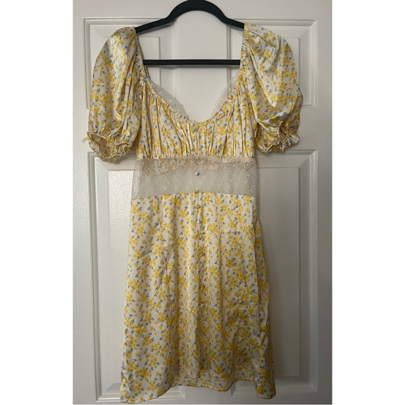 For Love & Lemons- Dandelion Mini Dress (S) - Picture 5 of 14